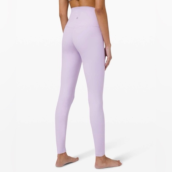 lululemon athletica Pants - Lululemon Align Pant 25” Lavender Dew size 4 EUC